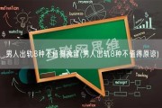 男人出轨8种不值得挽留(男人出轨8种不值得原谅)