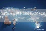 小龙虾怎么收拾才干净(如何处理小龙虾才能彻底清洁)