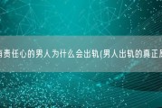 很有责任心的男人为什么会出轨(男人出轨的真正原因)