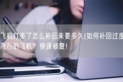 飞机打多了怎么补回来要多久(如何补回过度飞行的飞机？快速修复！