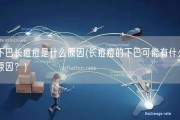下巴长痘痘是什么原因(长痘痘的下巴可能有什么原因？)