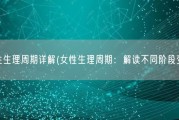 女性生理周期详解(女性生理周期：解读不同阶段变化)