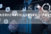 刚开始是硬的后来是软的(从坚硬到柔软：一种新材料的转变)