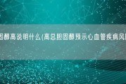 总胆固醇高说明什么(高总胆固醇预示心血管疾病风险增加)