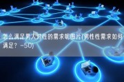 怎么满足男人对性的需求呢图片(男性性需求如何满足？-50)